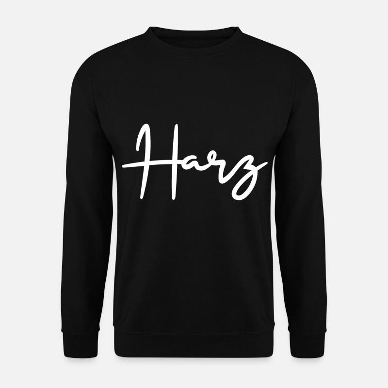 Harz Gebirge Natur - Unisex Pullover - Schwarz