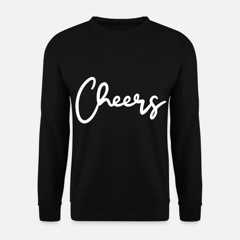 Cheers toast - Unisex Sweatshirt - black