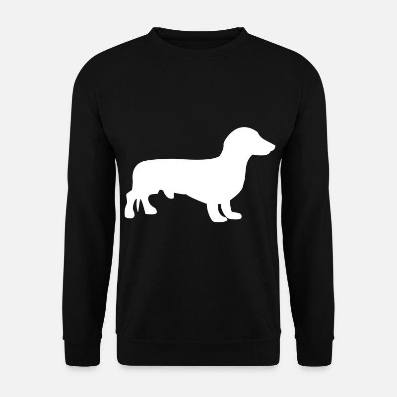 Dackel - Unisex Pullover - Schwarz