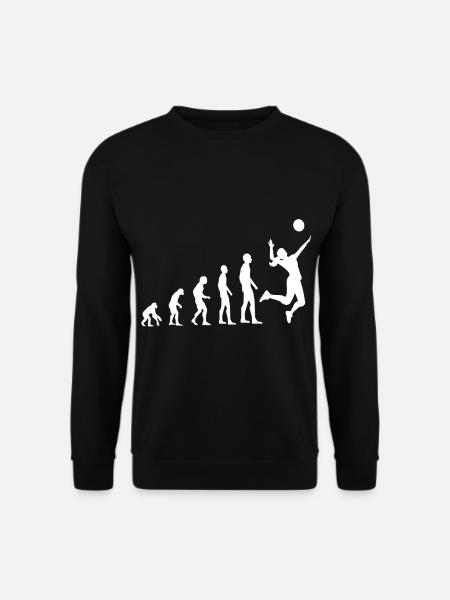 Volleyball Evolution - Unisex Sweatshirt - black