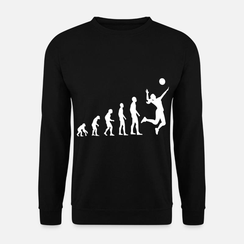 Volleyball Evolution - Unisex Sweatshirt - black