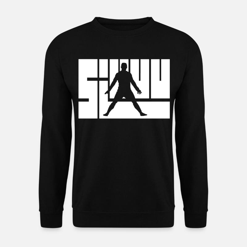 Siuuu - Unisex Pullover - Schwarz