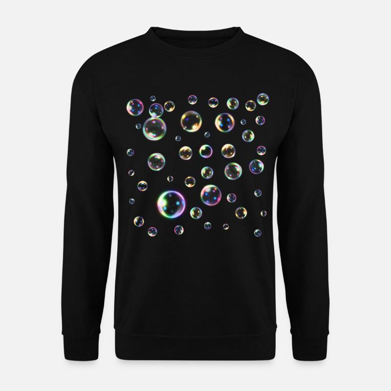 soap bubbles - Unisex Sweatshirt - black