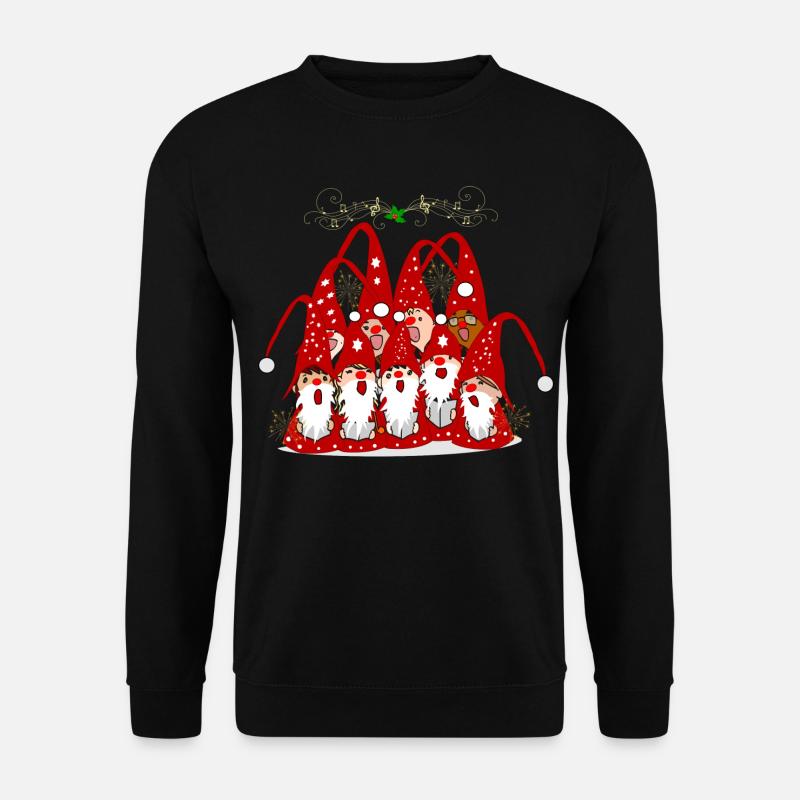 Wichtel Chor - Unisex Pullover - Schwarz