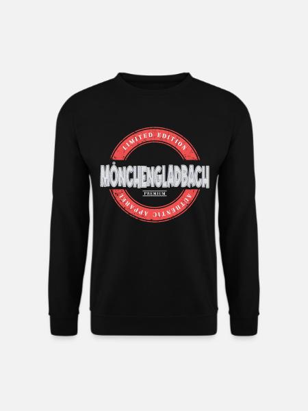 Mönchengladbach Deutschland Stadt Skyline Heimat - Unisex Pullover - Schwarz