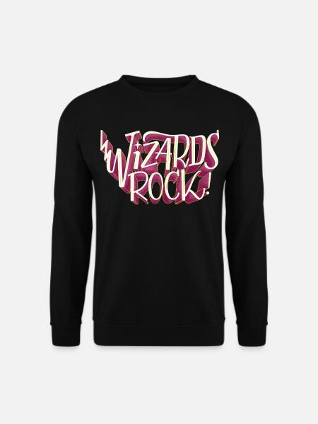 Wizards Rock - Unisex Pullover - Schwarz