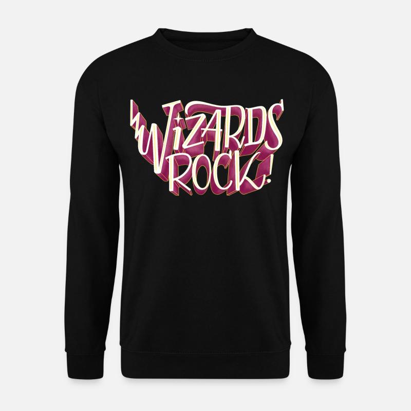 Wizards Rock - Unisex Pullover - Schwarz