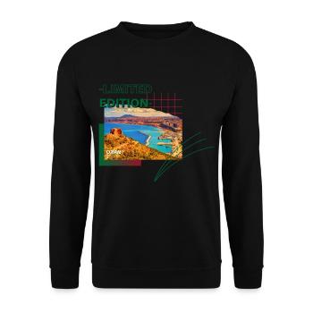 Limited Edition Santa Cruz Oran Algeria - Unisex Sweatshirt - black - Front - Alina (178cm) & Michal (187cm)