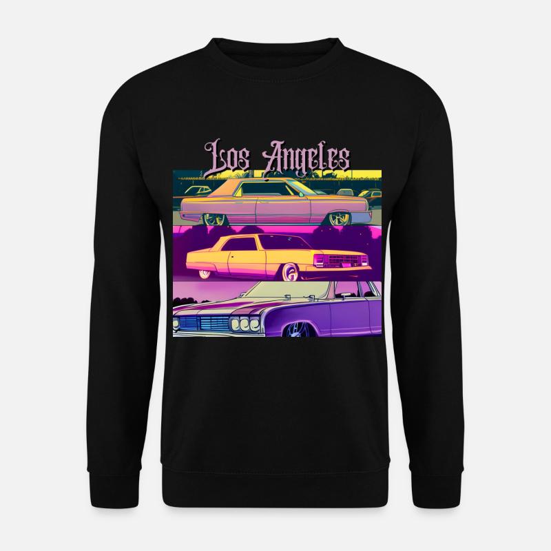 Los Angeles Lowrider - Unisex Pullover - Schwarz