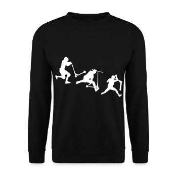 Scooter - Unisex Pullover - Schwarz - Vorne - Alina (178cm) & Michal (187cm)