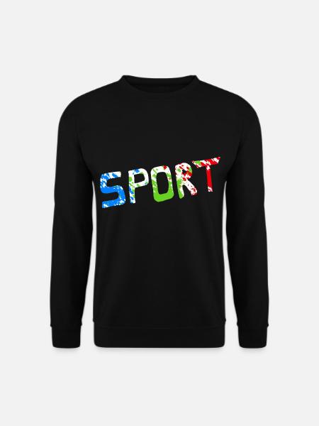 Sport - Felpa unisex - nero