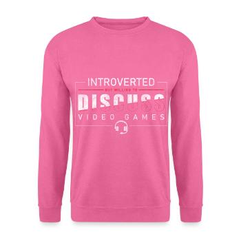 Zocker PC Masterrace Streaming - Unisex Sweatshirt - pink - Front