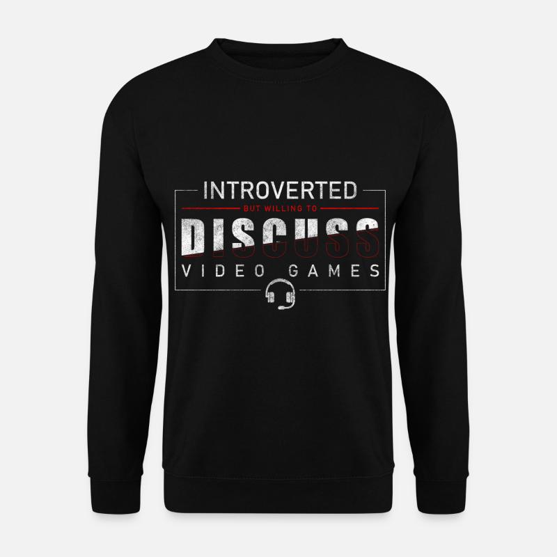 Zocker PC Masterrace Streaming - Unisex Sweatshirt - black