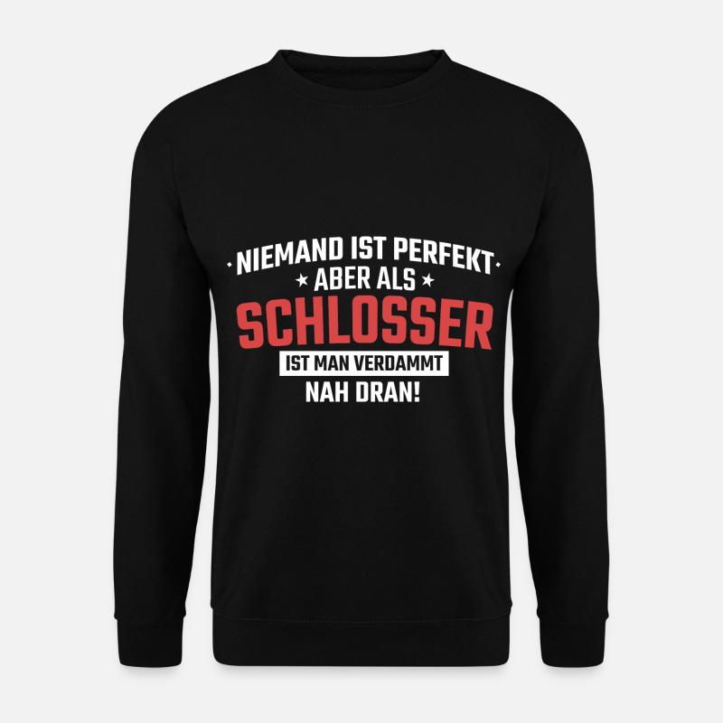 Schlosser - Unisex Pullover - Schwarz