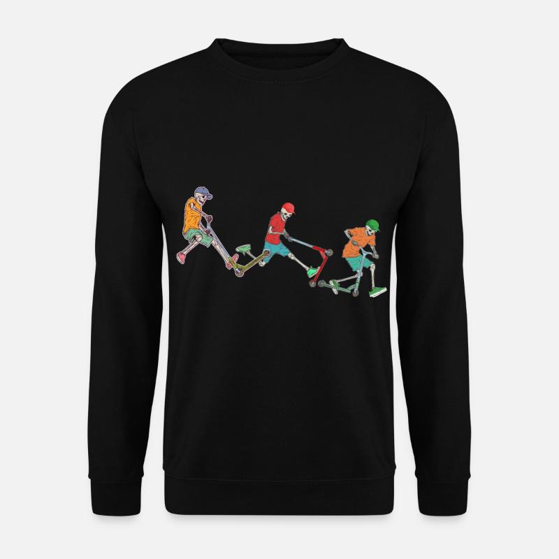 stunt scooter - Unisex Pullover - Schwarz