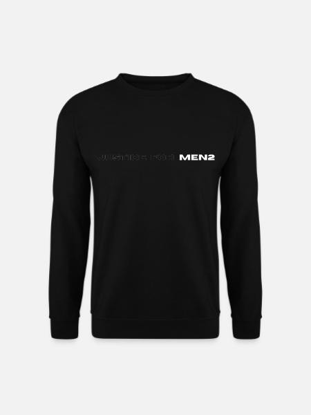 Justice for men2 - Unisex Pullover - Schwarz