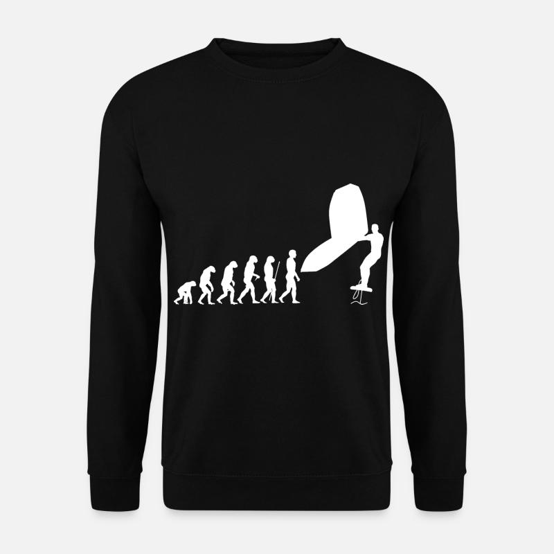 Wingsurf Evolution - Unisex Pullover - Schwarz
