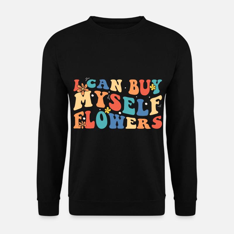 Flower Affection Romantic - Unisex Sweatshirt - black