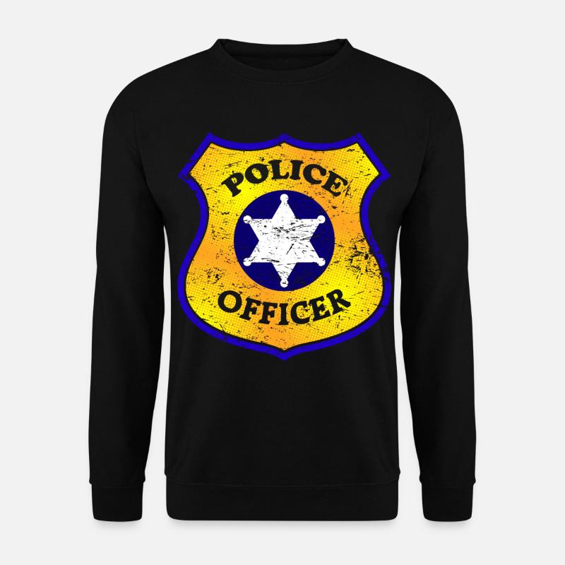 Polizei Polizist - Unisex Pullover - Schwarz