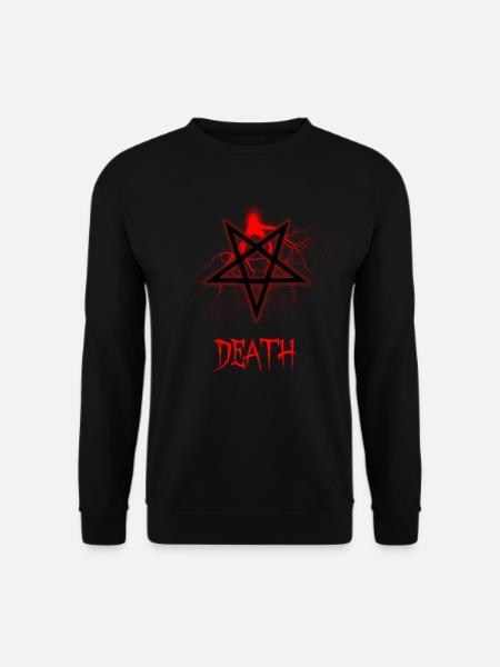 Heavy Metal Death Metal Metal Music - Unisex Pullover - Schwarz