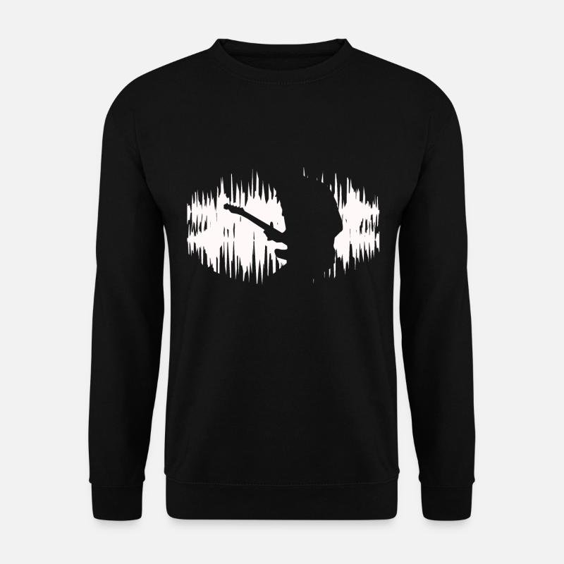 Guitar. Gitarrist. Geschenkidee - Unisex Pullover - Schwarz