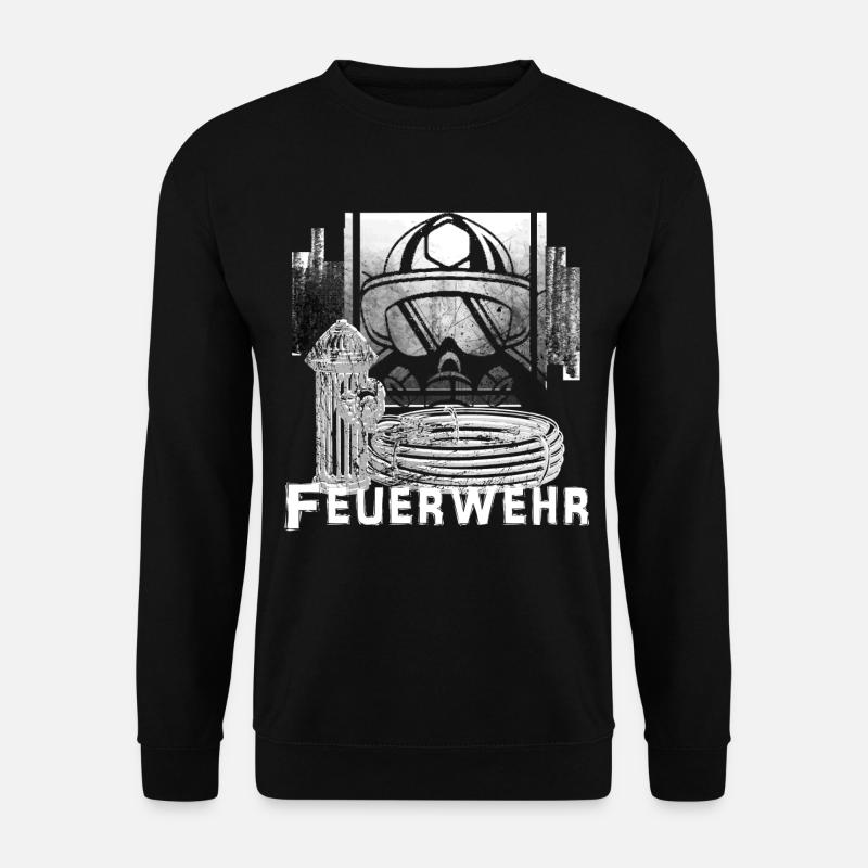 pompiers - Sweat-shirt Unisexe - noir