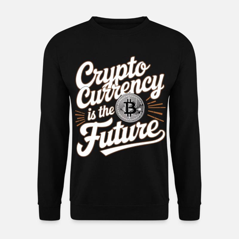 Cryptocurrency Is The Future 17 - Unisex Pullover - Schwarz