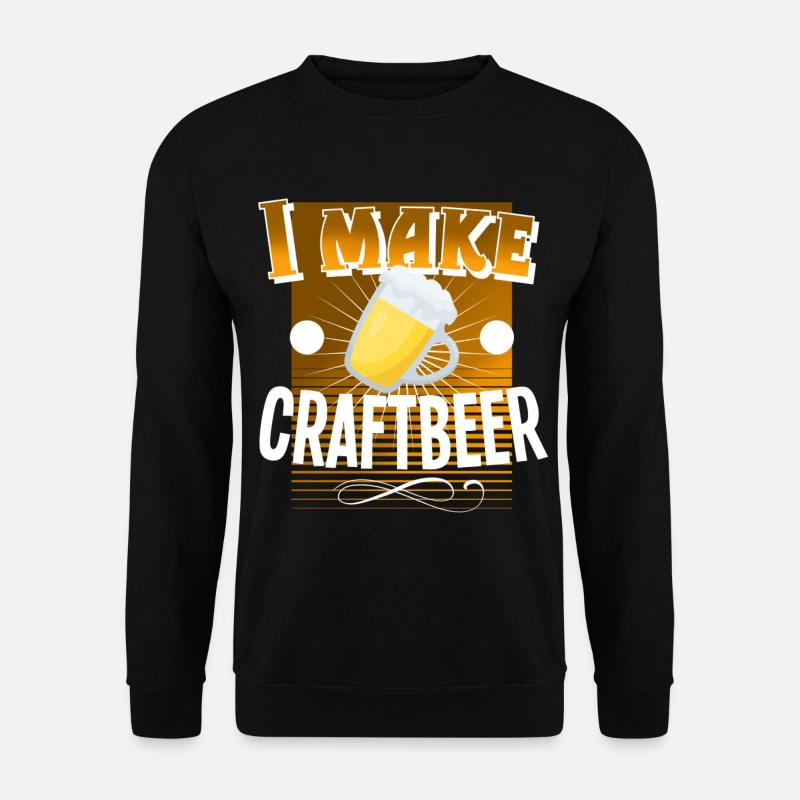 Craft Beer - Unisex Pullover - Schwarz