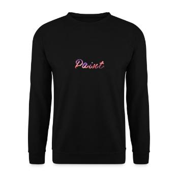 Painting - Unisex Pullover - Schwarz - Vorne - Alina (178cm) & Michal (187cm)