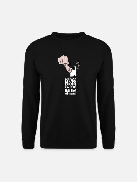 Karate, Kung Fuh - Unisex Pullover - Schwarz