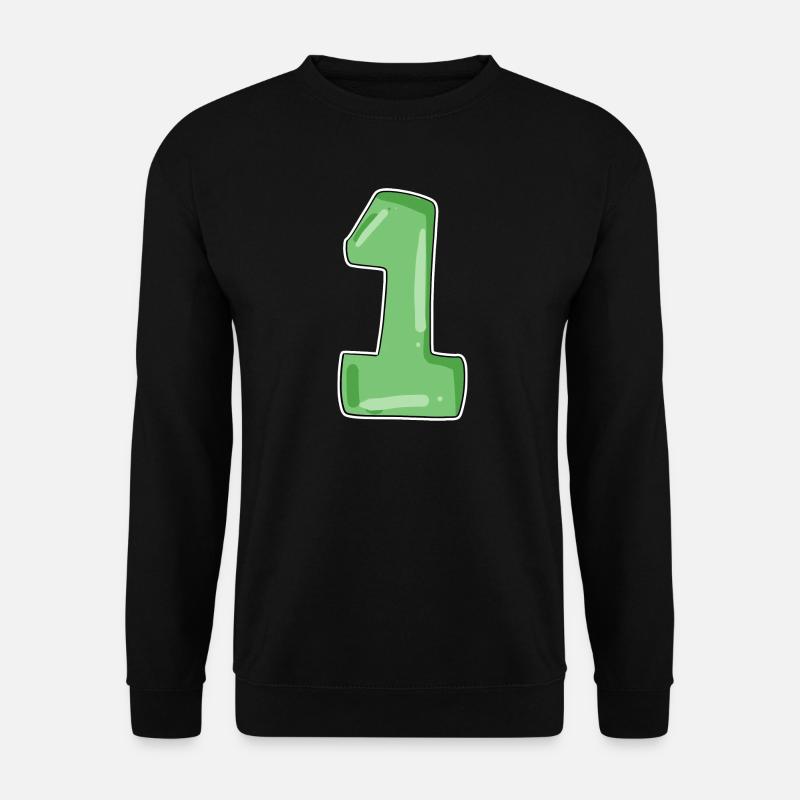 Numéro 1 - Sweat-shirt Unisexe - noir