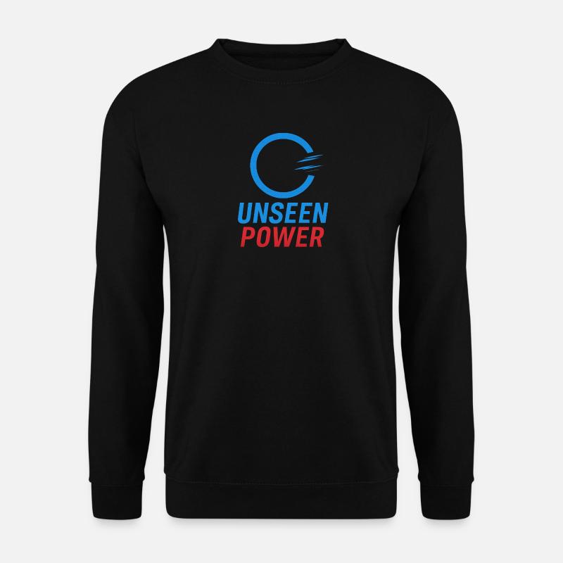 Energizing Power Abstraktes Design - Unisex Pullover - Schwarz
