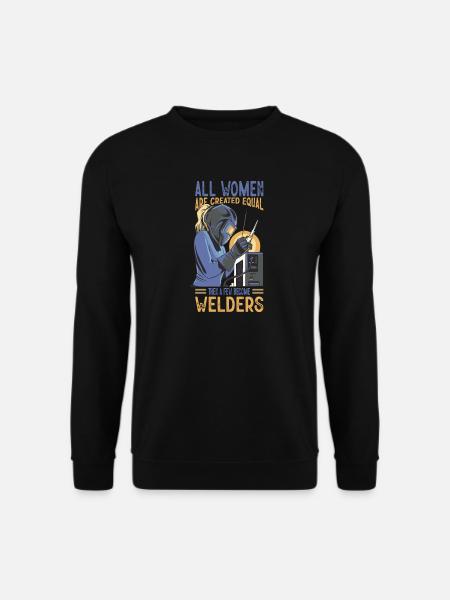 Schweißer Spruch Geschenke Für Metallbauer - Unisex Pullover - Schwarz
