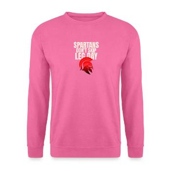Ne le saute pas - Sweat-shirt Unisexe - rose - Devant