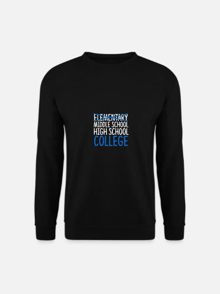 Elementary Graduation Elementary Middle School - Unisex Pullover - Schwarz