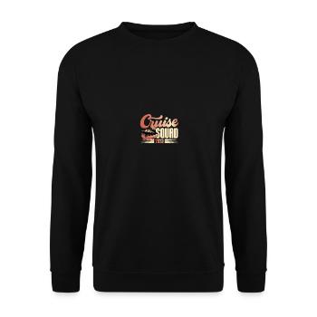 Matching Family Cruise 2023 Vacation Funny - Unisex Pullover - Schwarz - Vorne - Alina (178cm) & Michal (187cm)