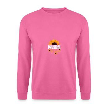 Physiothérapeute floral Flower Physical Therapy - Sweat-shirt Unisexe - rose - Devant