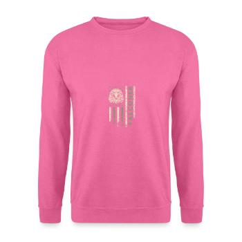 Fauconnier Ornithologie Birder - Sweat-shirt Unisexe - rose - Devant