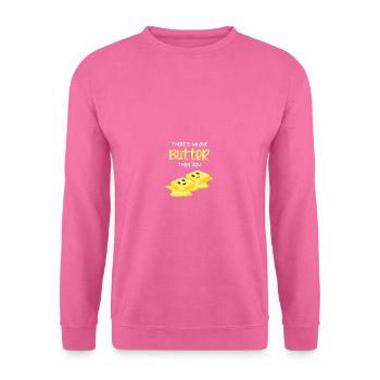 Le beurre que vous êtes en examen et foodie cadeau - Sweat-shirt Unisexe - rose - Devant