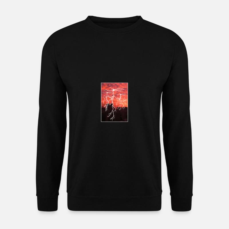 Thunderstorm weatherman gift - Unisex Sweatshirt - black