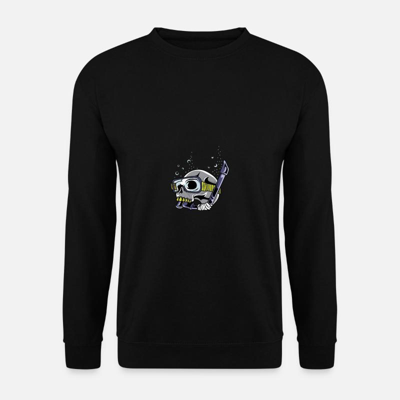 Skull Diving Cave Diver Poison - Sweat-shirt Unisexe - noir