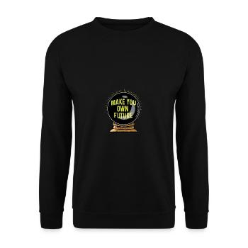 Votre propre avenir Ambitieux ou rêveur. Poison - Sweat-shirt Unisexe - noir - Devant - Alina (178cm) & Michal (187cm)