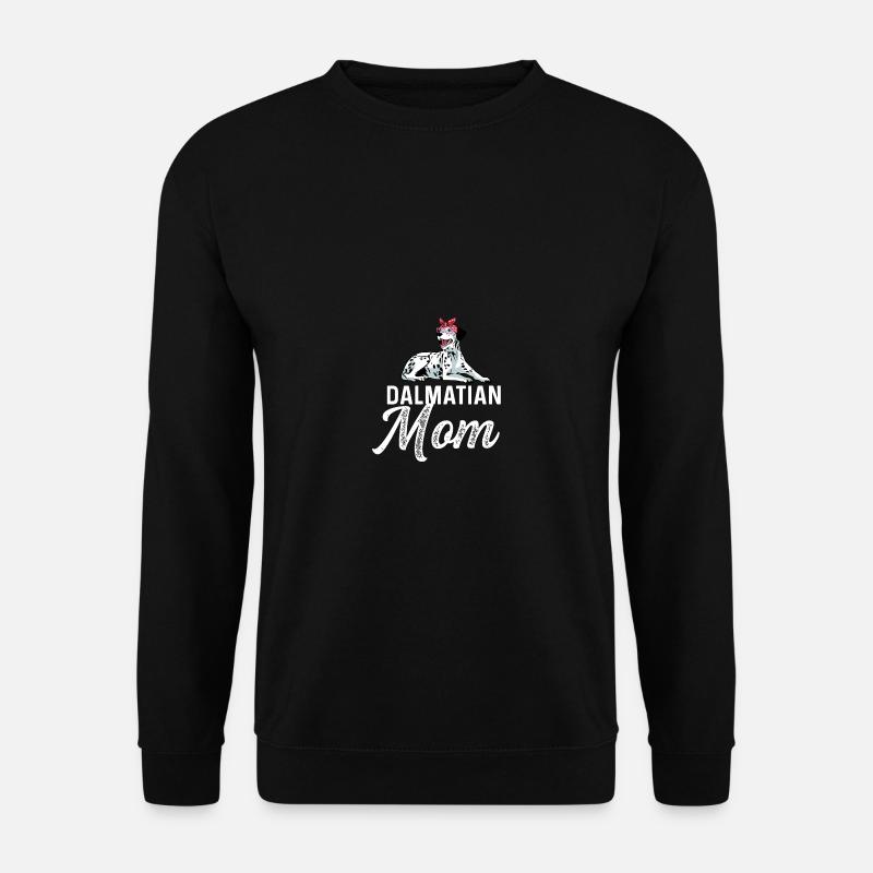 Dalmatinische Mutter Hundeltern Gift - Unisex Pullover - Schwarz