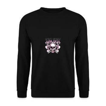 Serienampf Party Lovers Cadeau - Sweat-shirt Unisexe - noir - Devant - Alina (178cm) & Michal (187cm)