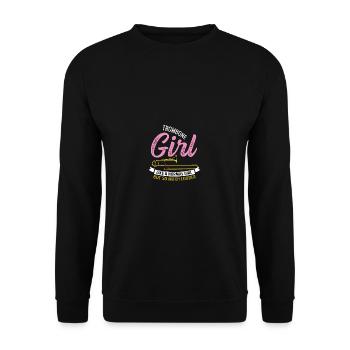 Viel lauter Musiker Gift - Unisex Pullover - Schwarz - Vorne - Alina (178cm) & Michal (187cm)