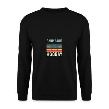 Snippet Brains Loving Husband Poison - Unisex Sweatshirt - black - Front - Alina (178cm) & Michal (187cm)