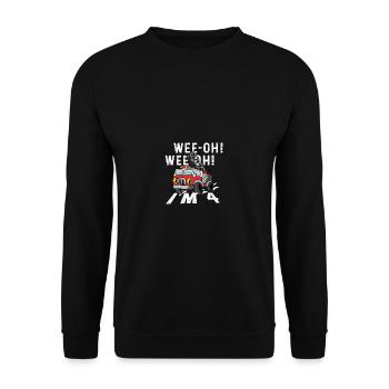 Je suis 4 Poison d’enfant ambitieux - Sweat-shirt Unisexe - noir - Devant - Alina (178cm) & Michal (187cm)
