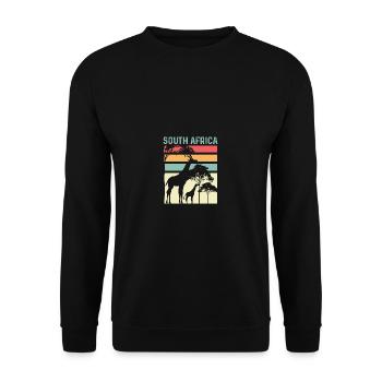 Safari Afrique Amoureux de la nature Poison - Sweat-shirt Unisexe - noir - Devant - Alina (178cm) & Michal (187cm)