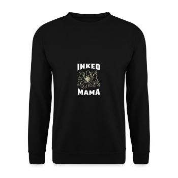 Ink Mama Ink Mama Poison - Unisex Sweatshirt - black - Front - Alina (178cm) & Michal (187cm)