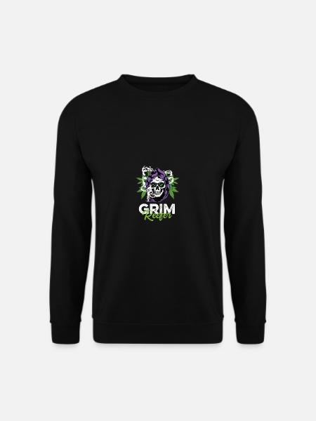 Düsterer Reefer Drogendealer Gift - Unisex Pullover - Schwarz